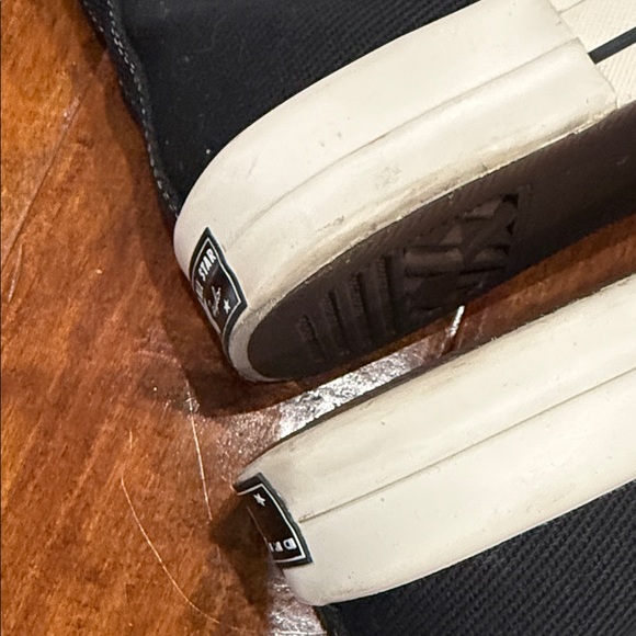 Converse Black and White High-Top Sneakers - Picture 13 of 13